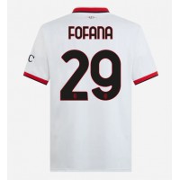 AC Milan Youssouf Fofana #29 Bortatröja 2024-25 Korta ärmar